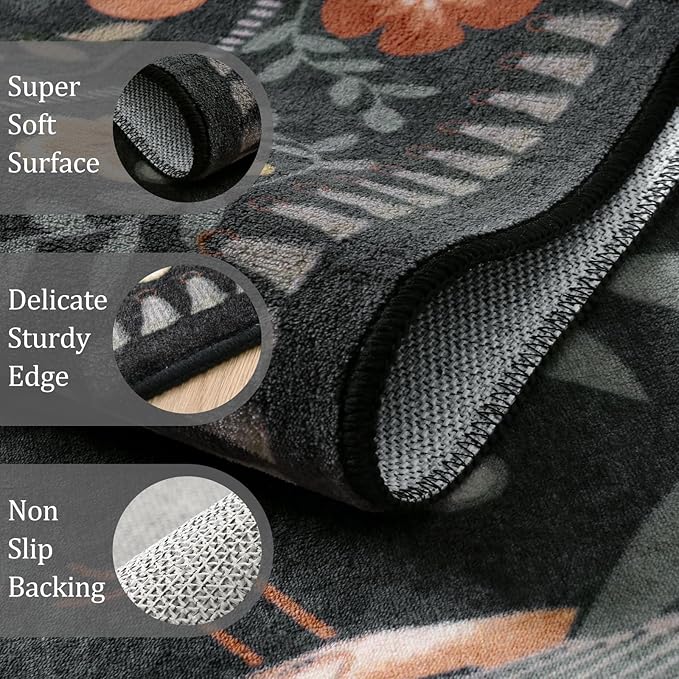 Morebes Washable 9x12 Area Rugs - Image 3