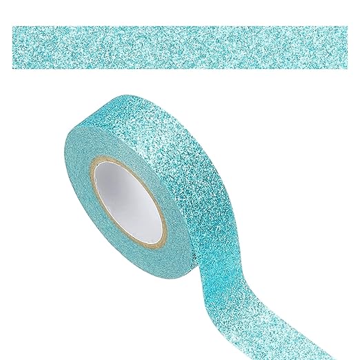 PATIKIL 1 Roll Glitter Paper Washi Tape, Washi Decorative Tape by PATIKIL