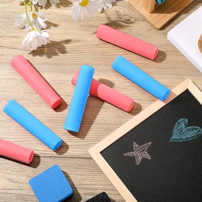 Fulmoon 40 Pcs Jumbo Sidewalk Chalk - Image 7