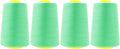 Mandala Crafts 4 Pack of Serger Threads Cones Spools by MandalaCrafts