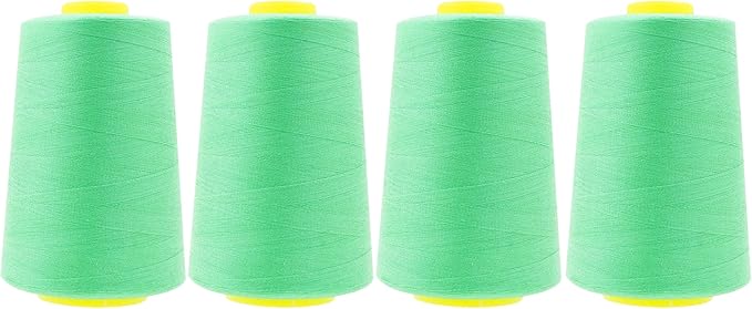 Mandala Crafts 4 Pack of Serger Threads Cones Spools by MandalaCrafts