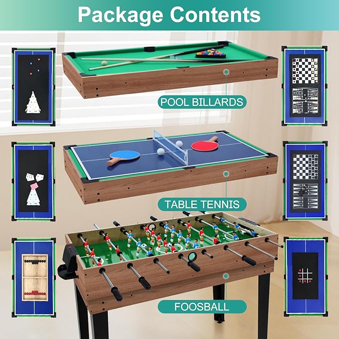12-in-1 Game Table - Image 3