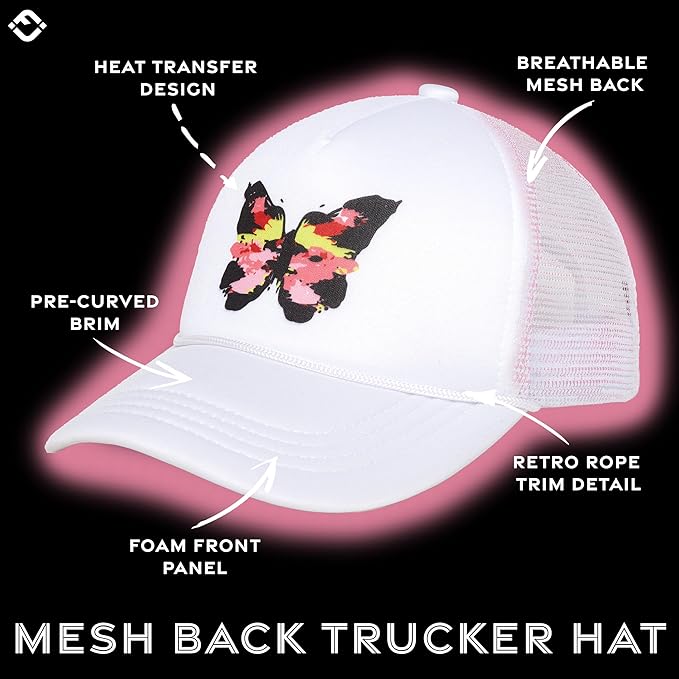 Funky Junque Premium Mesh Snapback Trucker Hat - Stylish Comfort for All - Patriotic, Humor & More