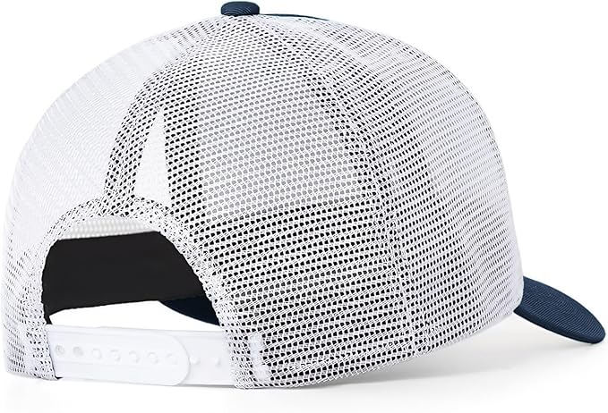 American Flag Trucker Hat - Snapback Hats for Men Women Baseball Cap - Breathable Mesh & Adjustable Fit for Casual Wear