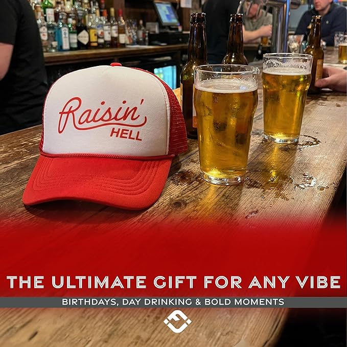 Funky Junque Premium Mesh Snapback Trucker Hat - Stylish Comfort for All - Patriotic, Humor & More