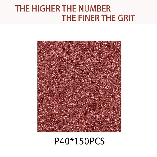 150pcs 40 Grit Sanding Discs, 5-Inch 8-Hole Sandpaper, - Image 2
