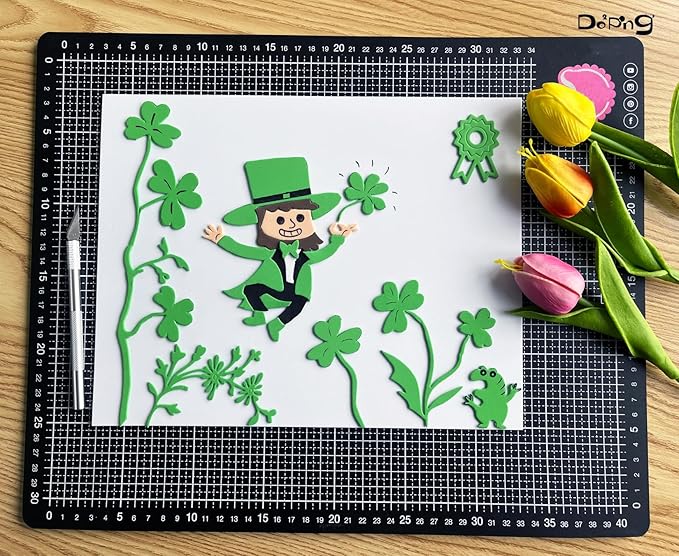 MEARCOOH Green Foam Sheets Crafts 9x12 Inch 2mm Eva Color Craft Foam Paper - Image 5