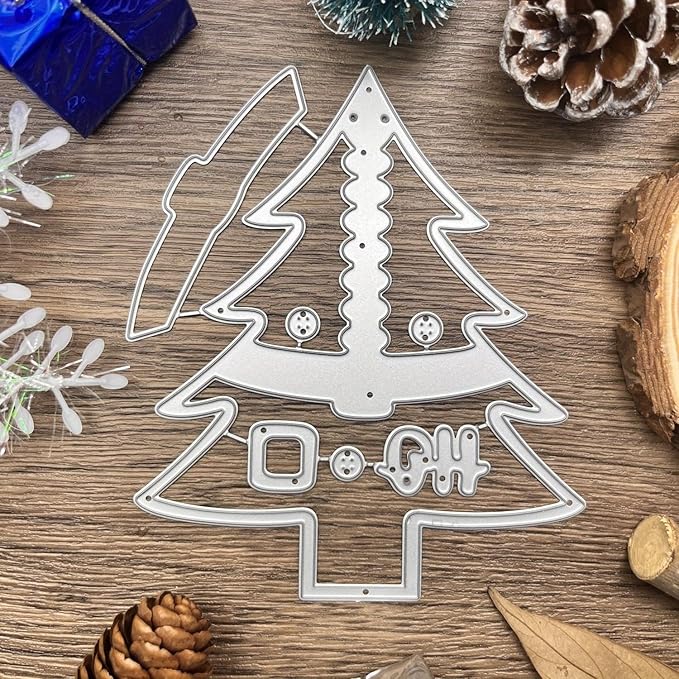 Festivals Metal Cutting Die for Scrapbooking, Christmas Cut Stencils for DIY - Image 8