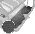 Xtreme MATS Golf Cart Floor Mat for Rear Seat Kits & Rear Facing Foot Rests - Fits Select ICON Backseat Kits (2021+) - Grey Trim