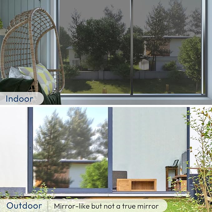 rabbitgoo Window Privacy Film One Way Window Tint - Image 9