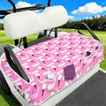 Golf Cart Seat Covers Club Car Golf Cart Accessories 4 Pockets Golf Carts Seat Towel Blanket for Men Women Golf Cart Decor