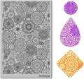 Arbuya Polymer Clay Blossom Flowers Texture Sheets by Arbuya