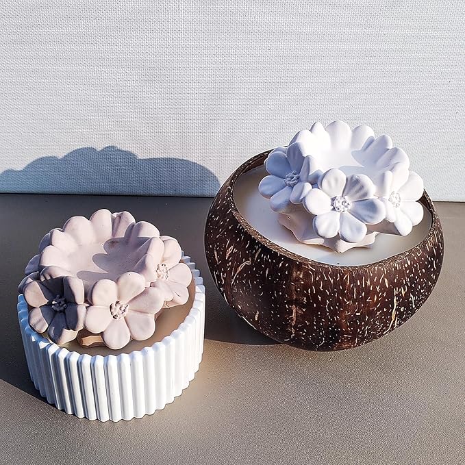 Wehous Cherry Blossom Candle Molds - Image 6