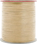 Mandala Crafts 2mm 109 Yards Cream Cotton Waxed Cord by MandalaCrafts