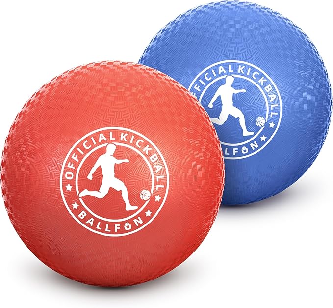 Playground Balls Kickball, Rubber Dodge Balls by BALLFUN