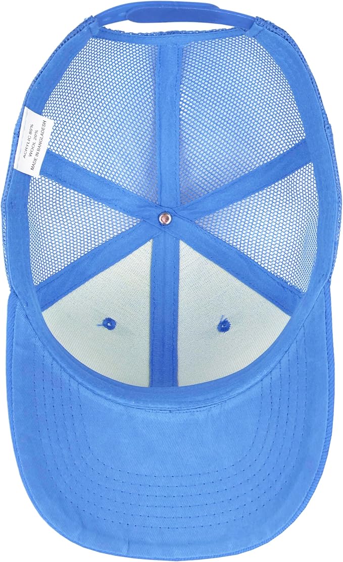 Gelante Mesh Trucker Hat Baseball Cap Structured Front Panel Wholesale LOT 12 Pack