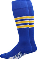 MadSportsStuff Softball Socks Baseball Socks | White & Team Colors | USA Made | Sizes for Girls, Youth Boys, Men & Women
