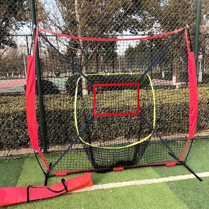 Strike Zone Target for Baseball Softball net, Throwing Pitching Hitting Batting Catching Practice Target, Pitcher Accuracy Training Aids