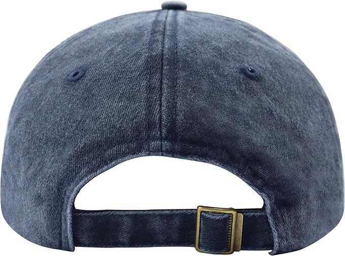 The Guitar Father Hat for Men, Vintage Cotton Embroidered Guitar Decor Dad Baseball Cap
