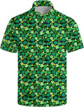 Mens Golf Shirts Golf Polo Shirts for Men Short Sleeve Polo Shirts Golf Gifts