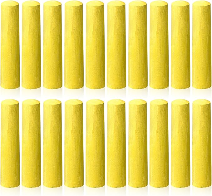 20 Pcs Sidewalk Chalks for Kids Non Toxic Jumbo Chalk for Party Gift Outdoor by Unknown
