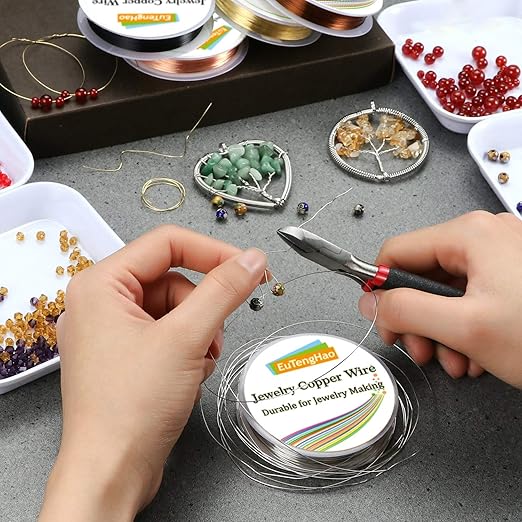EuTengHao 6 Colors Jewelry Copper Wire Jewelry Beading Wire - Image 7