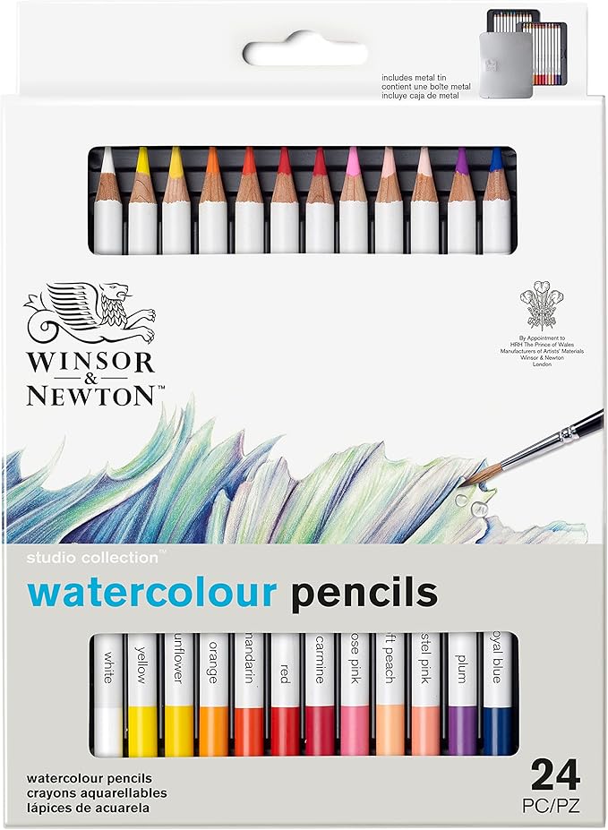 Winsor & Newton Studio Collection Artist Pencils, Watercolor Pencils - Image 12