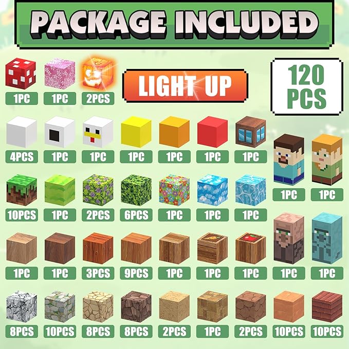 Magnetic Blocks Toy Building Set - Image 2