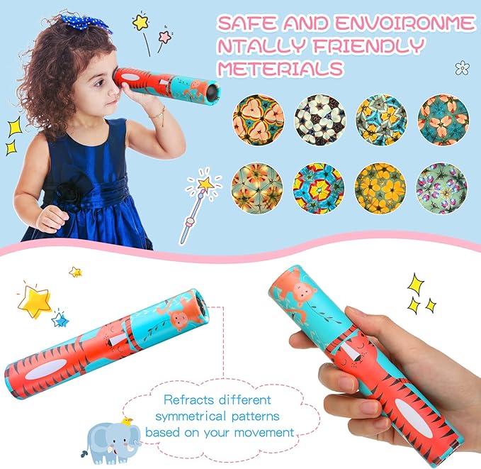 Chivao 20 Pcs Classic Kaleidoscopes Educational Toys - Image 4