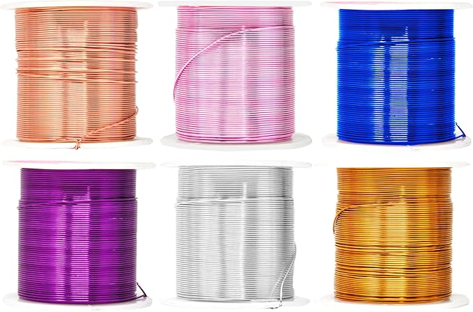 Mandala Crafts 14 Gauge Anodized Aluminum Craft Wire by MandalaCrafts