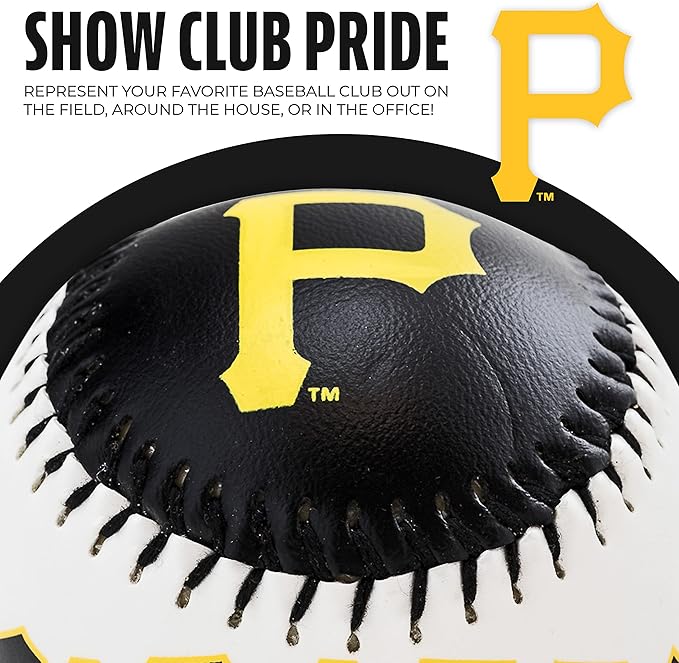 Franklin Sports MLB Team Soft Baseballs - Team Logo - Fan Shop Toy Baseball for Kids - Decoration for Desks and Office