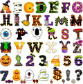 Faccito 176 Pcs Halloween Bulletin Board Decorations Letters Numbers Alphabet by Faccito