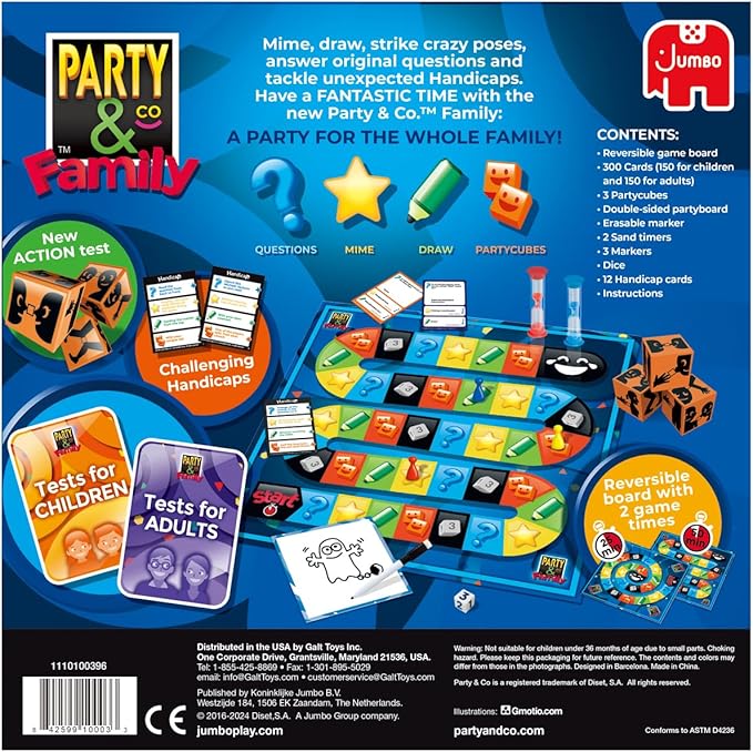 Jumbo Party & Co. Family Board Game - Image 4