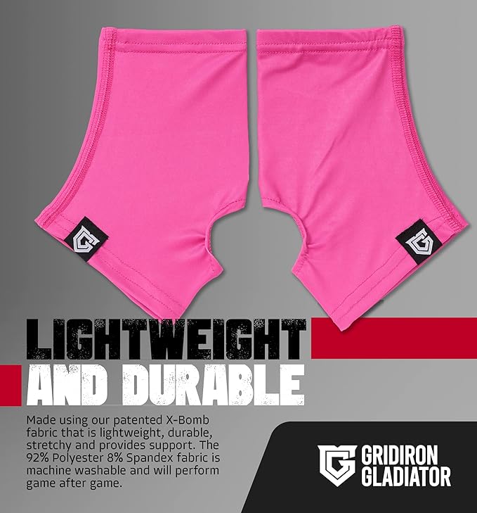 Gridiron Gladiator Cleat Covers - Football Spats - Football Cleat Cover - Cleat Spats for Soccer, Baseball & Softball