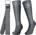 Zhanmai Baseball Belt and Socks Combo, Adjustable Elastic Belt and Softball Socks, Multiple Sizes for Youth Boys Girls, Adult