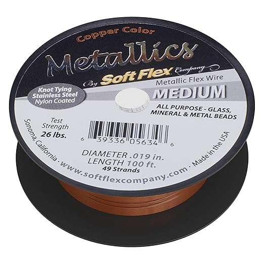 Soft Flex 49 Strand Beading Wire by SoftFlex