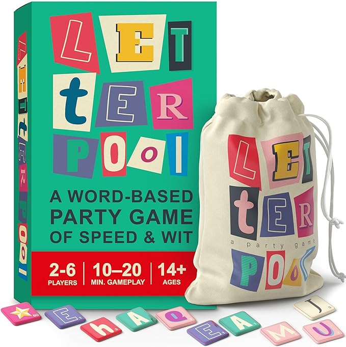 Letterpool: 2-6 Players Board Games by TipsyChicken