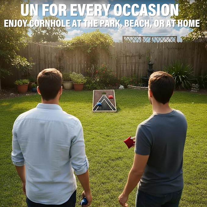 4×2FT Cornhole Board Set, Wooden Corn Hole Games - Image 5