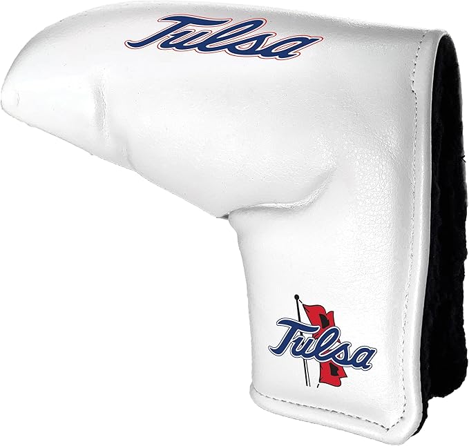 Team Golf NCAA Tour Blade Putter Cover (White), Fits Most Blade Putters, Scotty Cameron, Taylormade, Odyssey, Titleist, Ping, Callaway