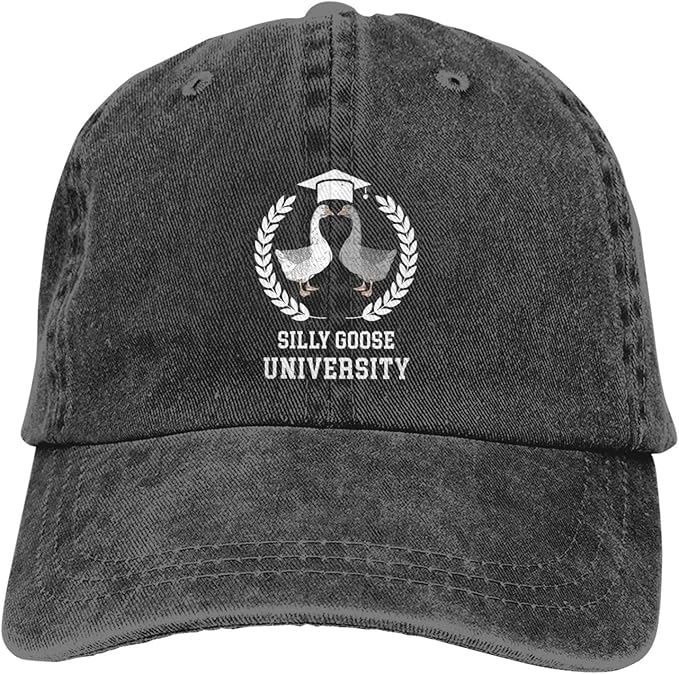 Funny Goose Hat Silly Goose On The Loose Hat Men Baseball Hats Funny Cap
