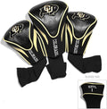 Team Golf NCAA Florida Gators Contour Golf Club Headcovers (3 Count) Numbered 1, 3, & X, Fits Oversized Drivers, Utility, Rescue & Fairway Clubs, Velour Lined for Extra Club Protection