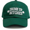 St Patricks Day hat Green Baseball Cap Shamrock Embroidered for man Women Funny
