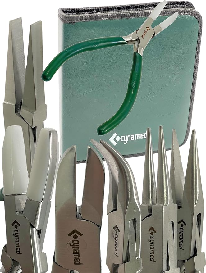 Premium 7-Pcs Jewelers Pliers Set Jewelry Tools Kit -Jewelry Making Pliers Tools - Image 6