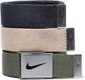 Nike Men's 3 Pack Web Belt