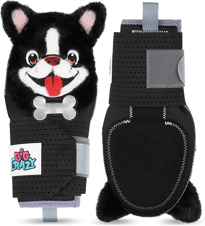 Big Crazy Baseball Sliding Mitt for Youth Sliding Mitt Adult Baseball Sliding Glove Universal Left/Right Hand Drippy Drip Accessory Bulldog Cow Giraffe
