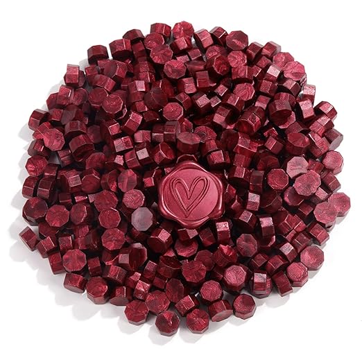 Yoption 360Pcs Burgundy Sealing Wax Beads - Image 2