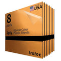 Trotec | Metallic Looking Acrylic Sheet | 12"x12"x1/16, Name Plate | USA Made by TrotecEngravingSupplies