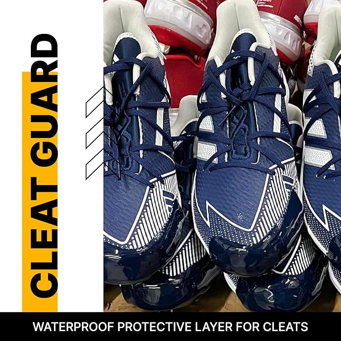 Pro Cleat Saver Adhesive, Softball & Baseball Cleat Cover Toe Protectors Shoes & Cleats - Waterproof Protective Layer & Shoe