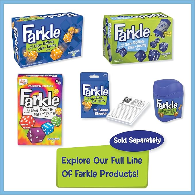 PlayMonster Farkle Dice Game — Exclusive Premium Dice Cup — Family Game Night — - Image 7