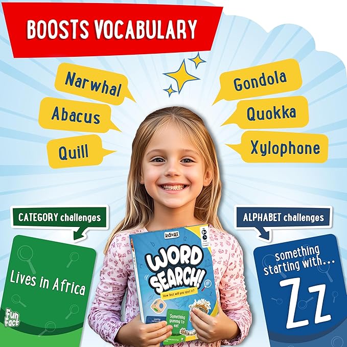 Fun Spot The Word Card Game, for Boys and Girls Who Love Educational Toys and - Image 5